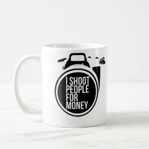 Ik Schiet Mensen Voor Geld T-shirts Fotografie Cam Koffiemok