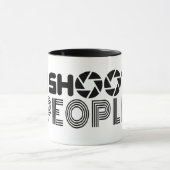 Ik schiet op mensen met een grappige fotograaf, mi mok (Midden)