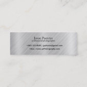 Ik schiet op mensen - Professionele fotograaf Mini Visitekaartje (Achterkant)