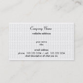 Ik schiet op mensen. visitekaartje met achtergrond (Achterkant)