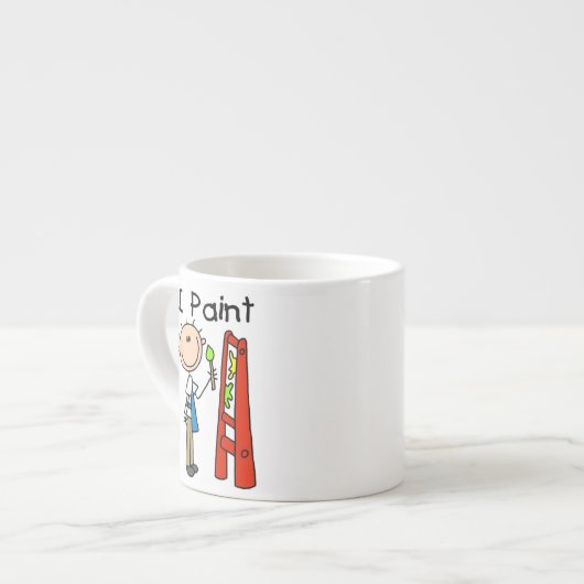 Ik Schilder Espresso Kop (Links)