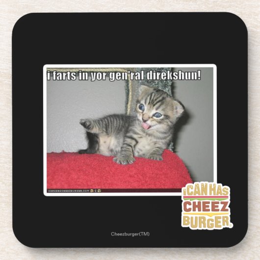 Ik schilder in je gen'ral direkshun bier onderzetter (Voorkant)