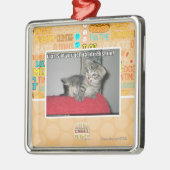 Ik schilder in je gen'ral direkshun metalen ornament (Links)