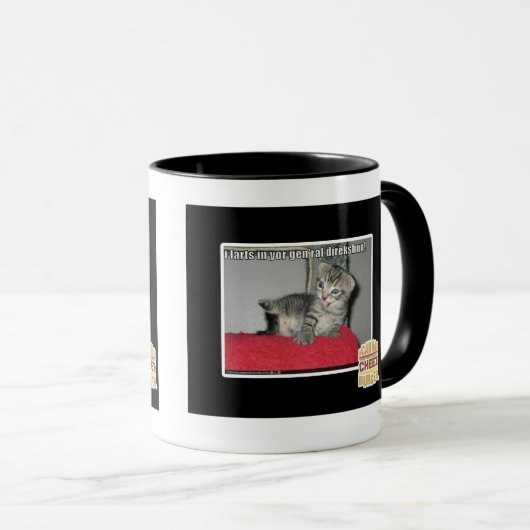 Ik schilder in je gen'ral direkshun mok (Voorkant rechts)