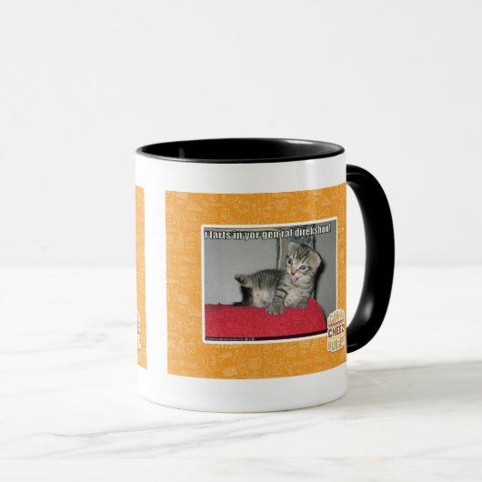 Ik schilder in je gen'ral direkshun mok (Voorkant rechts)