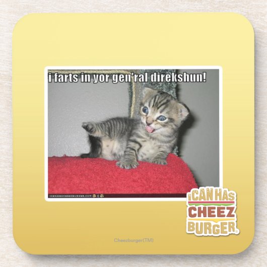 Ik schilder in je gen'ral direkshun onderzetter (Voorkant)