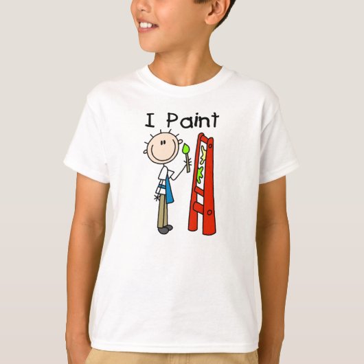 Ik Schilder T-shirt (Voorkant)