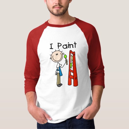 Ik Schilder T-shirt (Voorkant)
