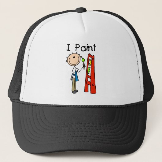 Ik Schilder Trucker Pet (Voorkant)