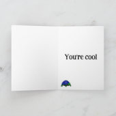 Ik schildpad-ig veel van je.  Gepersonaliseerd Kaart (Binnen)