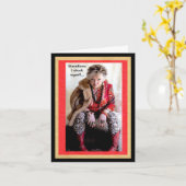 Ik schok mezelf met wat ik zeg en doe Kaart (Gele Bloem)