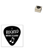 Ik schommelde muziek klas stempel (Gestempeld)