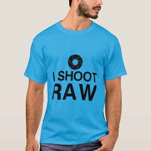 IK SCHOOT RAW T-SHIRT (Voorkant)