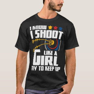 Ik schop als een meisjesaartsaarster, Archer Bowma T-shirt