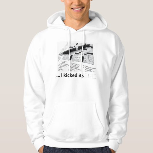 Ik schopte het hoodie (Voorkant)