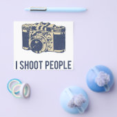 Ik schotel de Fotografie van Mensen Flyer (Enkel)