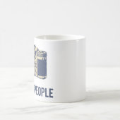 Ik schotel de Fotografie van Mensen Koffiemok (Center)