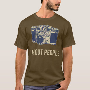 Ik schotel de Fotografie van Mensen T-shirt