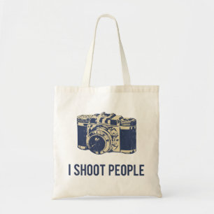 Ik schotel de Fotografie van Mensen Tote Bag