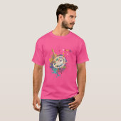 Ik schreef, grappig schilder ontwerp t-shirt (Voorkant volledig)