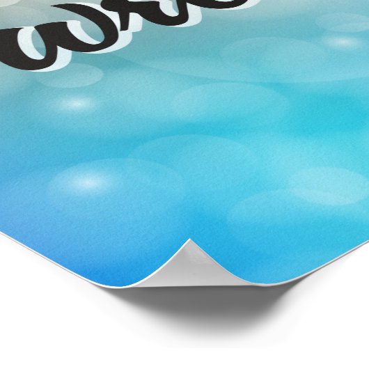 Ik schreef vandaag. poster (Hoek)