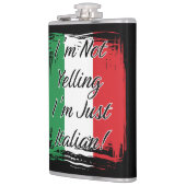 Ik schreeuw niet dat ik alleen maar Italiaans ben Heupfles (Links)