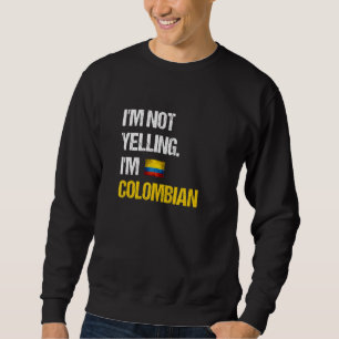 Ik schreeuw niet dat ik de Colombiaanse vlag ben Trui