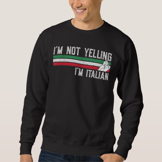 Ik schreeuw niet dat ik Italiaans ben Trui (Voorkant)