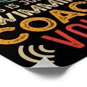 Ik schreeuw niet, dit is gewoon mijn stem als zwem poster (Hoek)