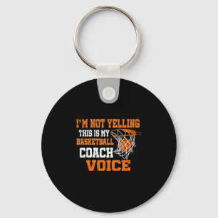 Ik Schreeuw Niet Dit Is Mijn Sketll Coach Stem  Sleutelhanger
