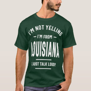 Ik Schreeuw Niet Ik Kom Uit Ik Praat Alleen Hard T-shirt