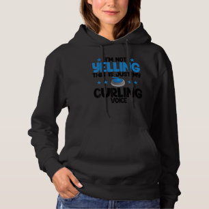 Ik Schreeuw Niet Krullende Stem Grootste Krul Van Hoodie