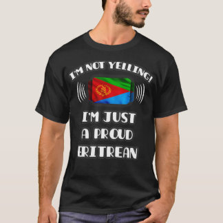 Ik schreeuw niet om een trots Eritrees geschenk vo T-shirt