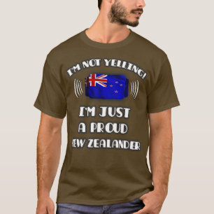 Ik schreeuw niet om een trots Nieuw-Zeelander cade T-shirt