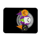 Ik schreeuw om Halloween Pumpkin Spider Ghost Magneet (Horizontaal)