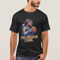 Ik schreeuw omdat ik astronaut basketbal ruimte S