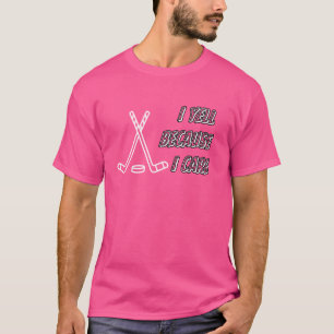 Ik schreeuw omdat ik om mijn vader geef, opa dag t-shirt