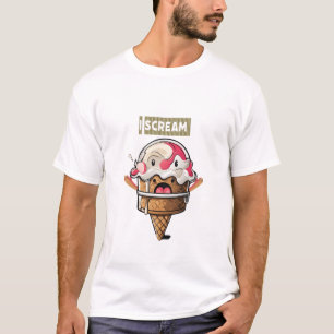 Ik schreeuw t-shirt