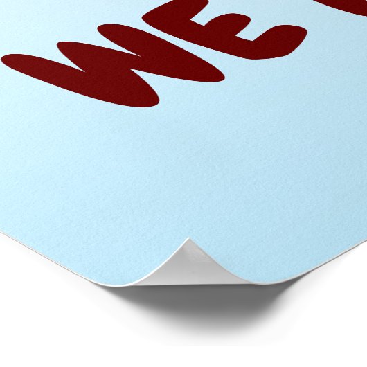 Ik schreeuw u voor de gek. We schreeuwen allemaal  Poster (Hoek)