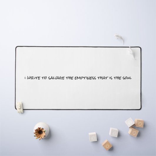 Ik schrijf bureaumat (Kindertafel)