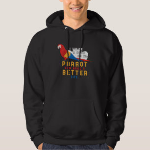 Ik schrijf code zodat mijn parkiet een beter leven hoodie