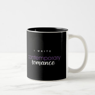 Ik schrijf de hedendaagse Romance Tweekleurige Koffiemok