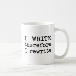 Ik schrijf dus cadeautjes voor schrijvers koffiemok