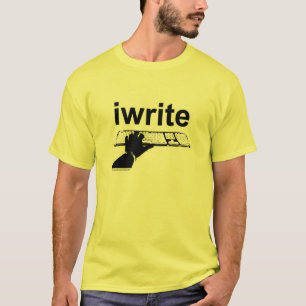 Ik schrijf een eenvoudige klassieke auteur-slogan t-shirt