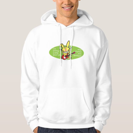 Ik schrijf een lied hoodie (Voorkant)