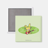 Ik schrijf een lied magneet (Voorkant / Achterkant)