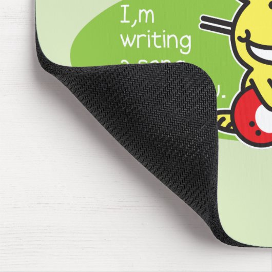 Ik schrijf een lied muismat (Hoek)