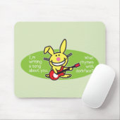 Ik schrijf een lied muismat (Met muis)