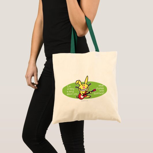 Ik schrijf een lied tote bag (Voorkant (product))