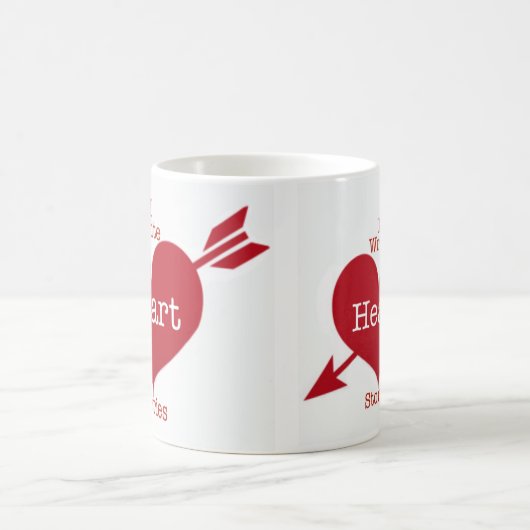 Ik schrijf hartverhalen Mok (Center)